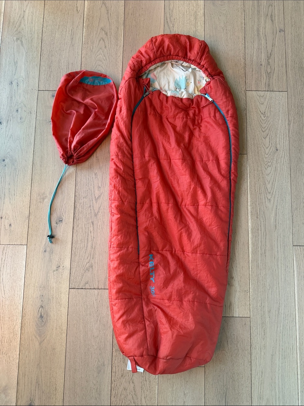 Kids Sleeping Bag - Kelty Woobie 30 degree bag